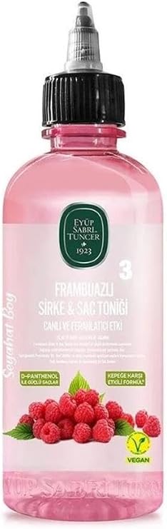 Eyüp Sabri Tuncer Frambuazlı Sirke & Saç Toniği 100 ml Seyahat Boy Pet Şişe