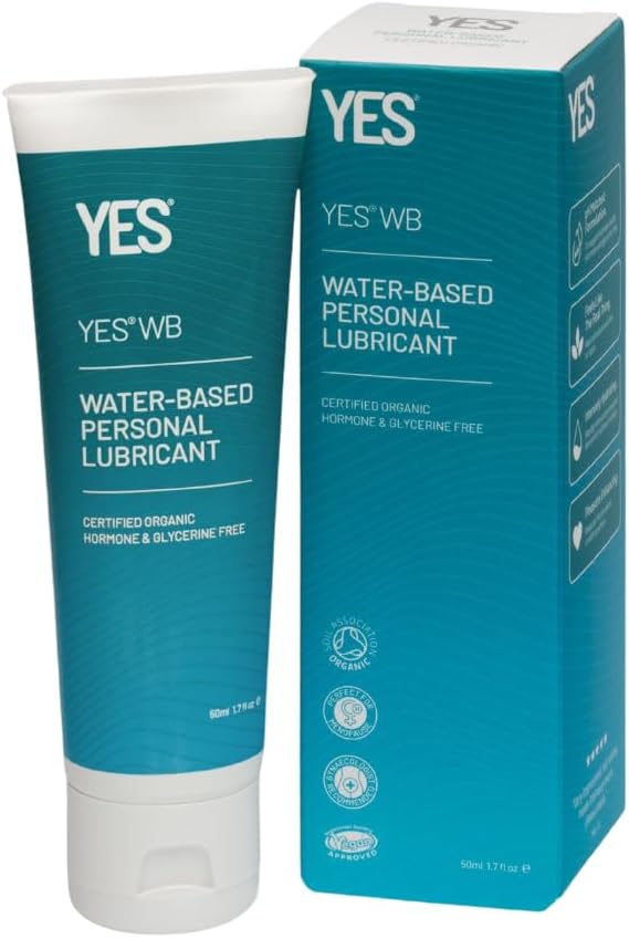 YES WB Water-Based Personal Lubricant 50ml | Organic | pH-Matched