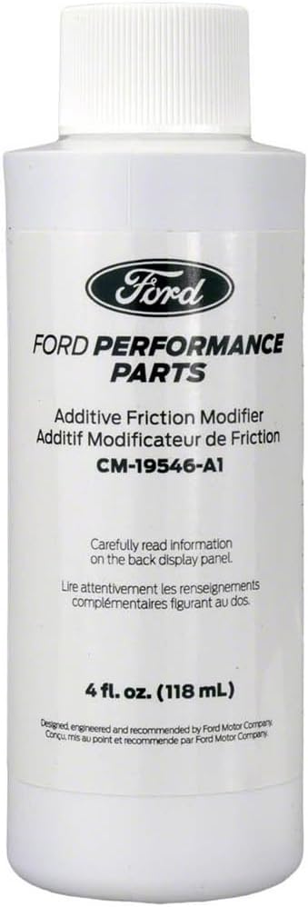Ford Friction Modifier Additive, Clutch Type Limited Slip Differential, 3.80 oz Bottle, Each