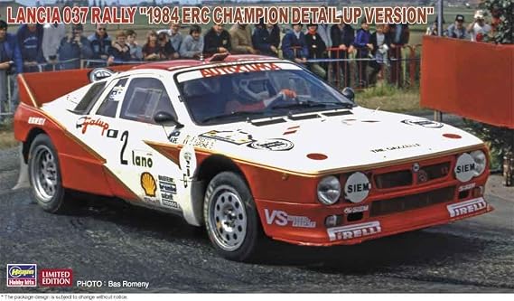 Hasegawa SP505 1/24 Lancia 037 Rally 1984 ERC Champion Detail Upgraded Version Plastic Model