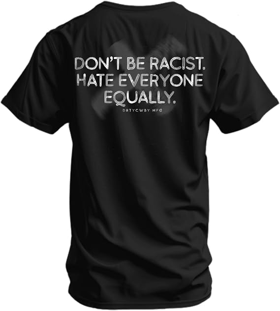 Combat Iron Men's Graphic T-Shirt - Don't Be Racist