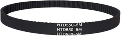 LJPshop-Timing Belt HTD 5M Timing Belt C=515520525530 Width10152025mm Teeth 103104105106 Synchronous Belt 515-5M 520-5M 525-5M 530-5M, for 3D Printer520mm Teeth 104,20mm