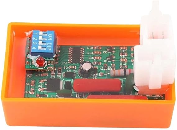 Motorcycl CDI Ignition Unit Box Programmable Motorcycle Lgnition 6 Pin AC CDI With DIP Switch For FT150 RX150 ML125 CGL125 Z7P5 Speed Limit 4000-12000RPM