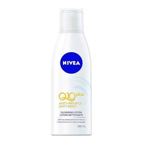 Nivea Q10 Plus Anti-Wrinkle Cleansing Lotion 200 ml / 6.8 fl oz
