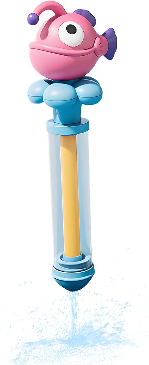 Water Gun - Sturdy Hydro Shooter, Continuous Shooting Blaster | Kids Water Gun Perfect for Beach Games, Adjustable Nozzle for Improved Target Accuracy, Splash Zone Toy for Hot Weather, Carry to Family