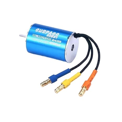 Drone parts For SURPASS for HOBBY 2430 2435 2440 2445 Brushless Motor for 1/16 1/18 RC Truck Off-road Car(2435 4500KV Motor)