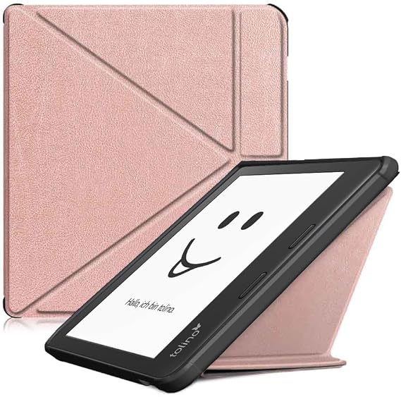 Case for 7" Kobo Libra Color (2024 Release) & Kobo Libra 2 (2021 Release) & Tolino Vision 6, Kobo Libra Colour e-Reader with Auto Wake/Sleep, Model: N428 and N418 (MGJ)