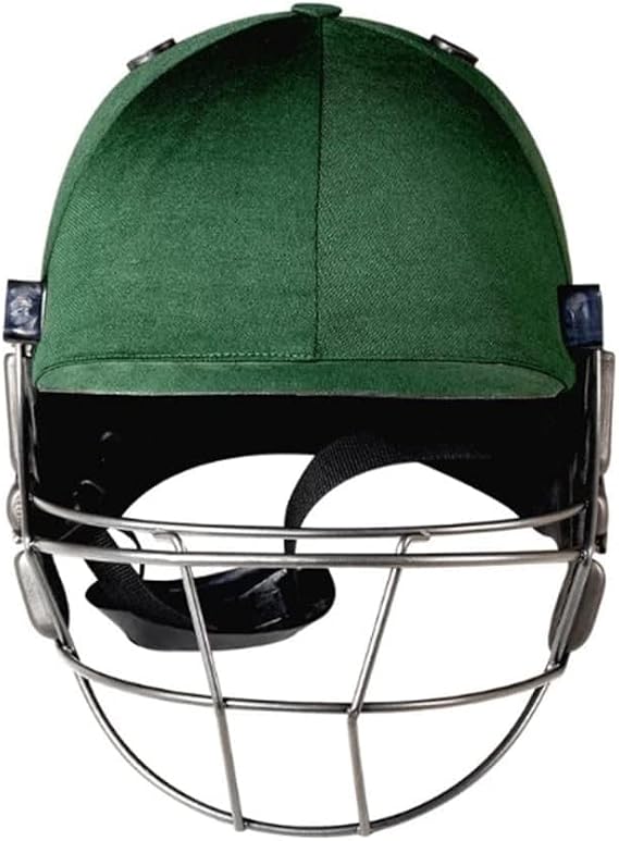 CA SM-18 Cricket Batting Helmet Head Guard Green