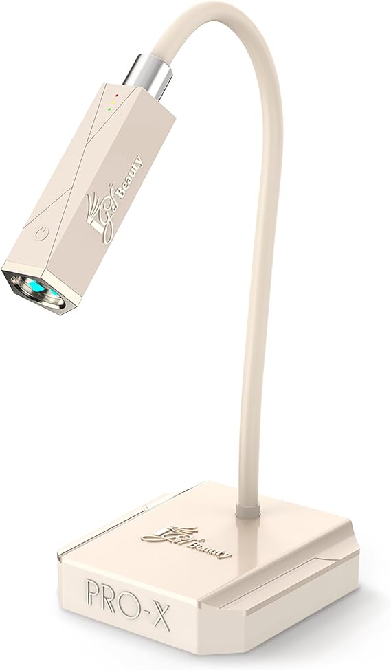 iGel Beauty PRO-X Mini LED Nail Lamp Portable USB-C Rechargeable Flash Cure Light, Flexible Multi-Arm Design, Hands-Free Sensor, Cordless Nail Curing Lamp