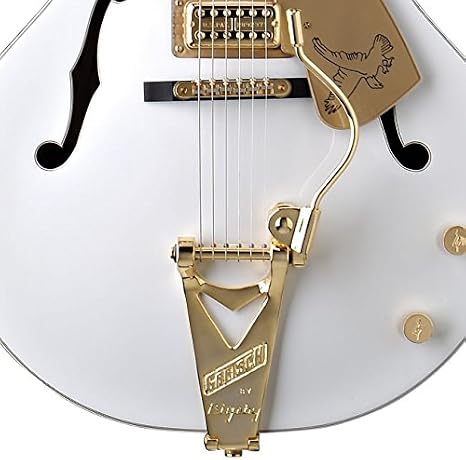 Gretsch Branded Tailpiece, Bigsby B6 with Wire Handle, Gold