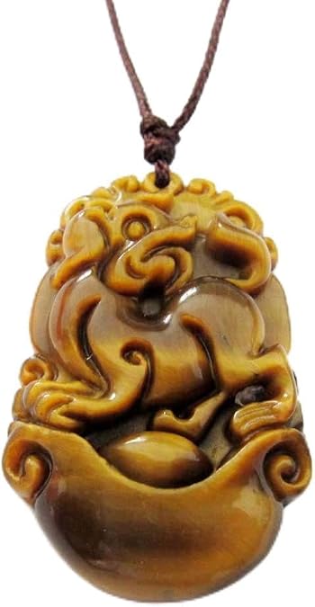 Tiger Eye Chinese Zodiac Animals Amulet Pendants Various Signs