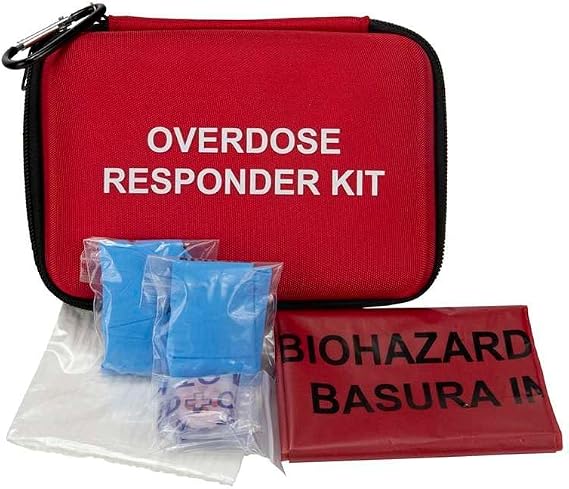 Opioid Overdose Response Kit - for Use with Naloxone Spray Doses