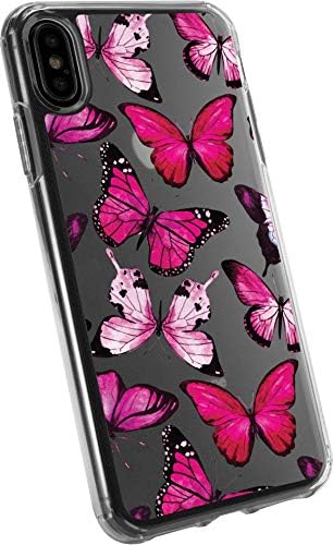 Smartish iPhone Xs Max Clear Case - Nudist [Slim Shock Resistant] Frosted Clear Grip Cover for Apple iPhone 10S Max Silk - Chefs Special