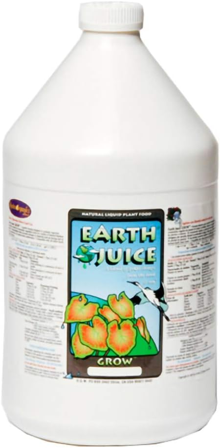 Grow Earth Juice Plant Supplement Size: 1 Gallon