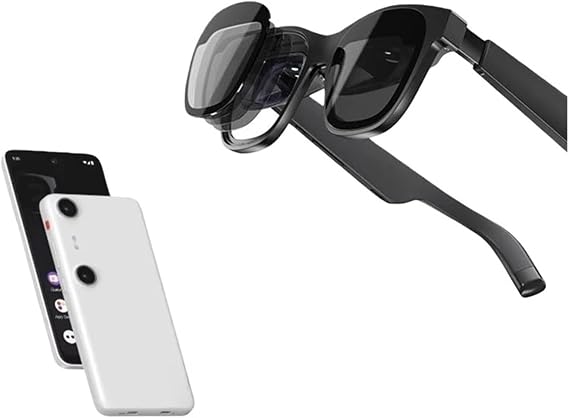 1 Air 2 Pro Smart AR Glasses HD 230 Inches Space Giant Screen Private Cinema Portable 2080p View(256G)