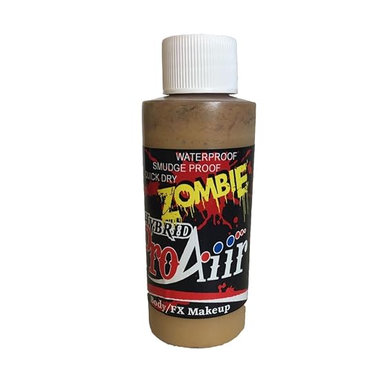 Face Painting Makeup ProAiir Water Resistant Makeup - 2.1 oz (60ml) Rotted Flesh