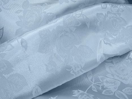 The Fabric Exchange 60" Wide Brocade Jacquard Satin Fabric by The Yard Elegant Floral Pattern, Dual-Sided Design for Apparel, Decor, Costumes & Crafts