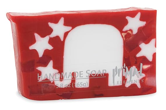 Primal Elements Wrapped Bar Soap, Republican, 5.8 Ounce