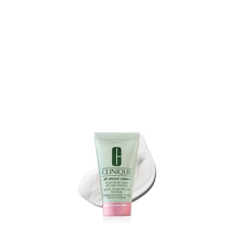 Clinique 3-Step All About Clean Liquid Facial Cleanser Soap For Oily Skin | Types 3 + 4