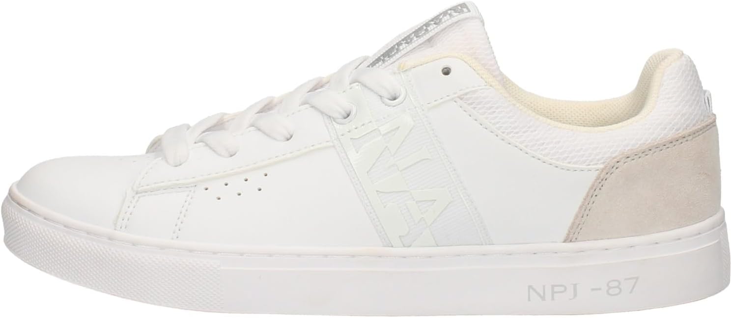 Napapijri White Leather Women Sneaker