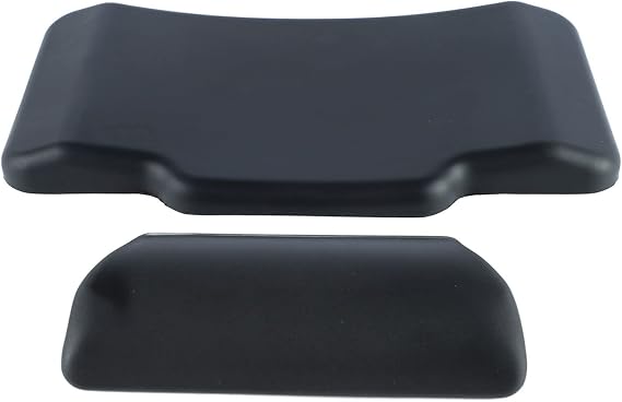 Motorcycle Rear Trunk Backrest, Universal Motorbike Top Box Back Cushion PU Leather Luggage Bags Rack Tail Box Trunk Saddlebag Passenger Backrest Damping Pad