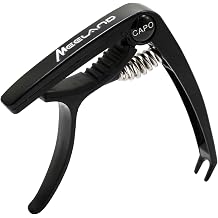 Guitar Capo for Acoustic, Electric, Classical & Ukulele Quick Release, No Buzz, Silicone Pad Protection