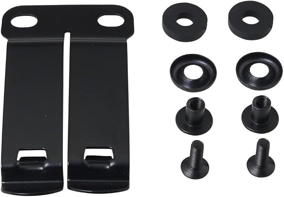 ZCZQC Discreet Monoblock Clip Sheath Belt Clip Clasp Metal Mounting Hardware with Screws