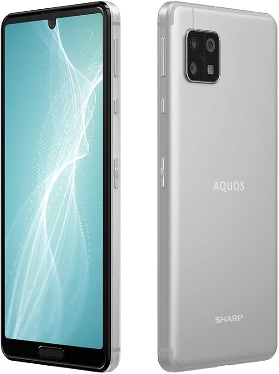SHARP AQUOS SENSE 4 SIM-Free Smartphone Silver