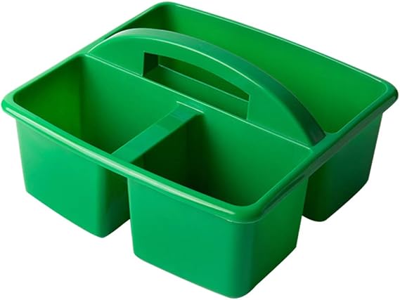 3 Compartments Storage Divided Basket Bin Box Multiuse Kid Arts Holder Caddies Home School Office Organizer For Products