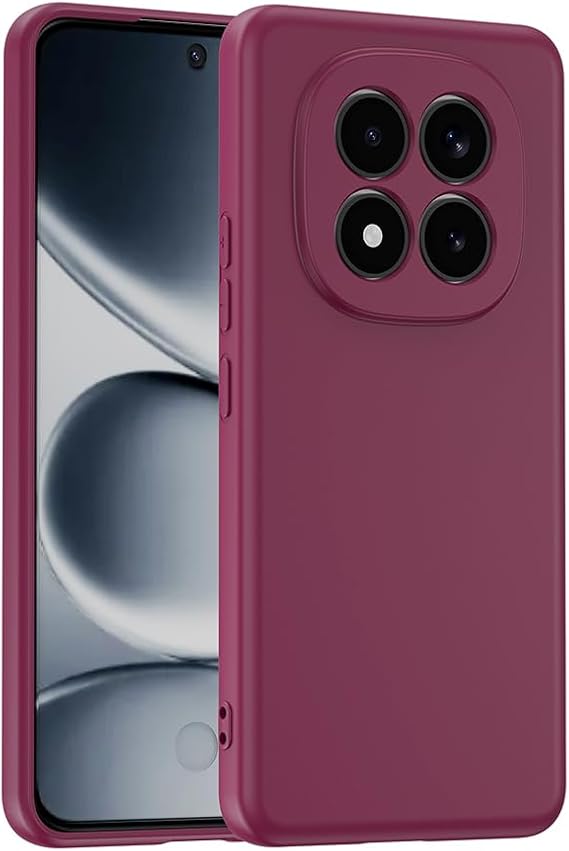 Spia Xiaomi Redmi Note 15 Pro 4G ile Uyumlu Kılıf Mürdüm Lansman Kapak Orijinal (Xiaomi Redmi Note 15 Pro 4G ile Uyumlu, Mürdüm)