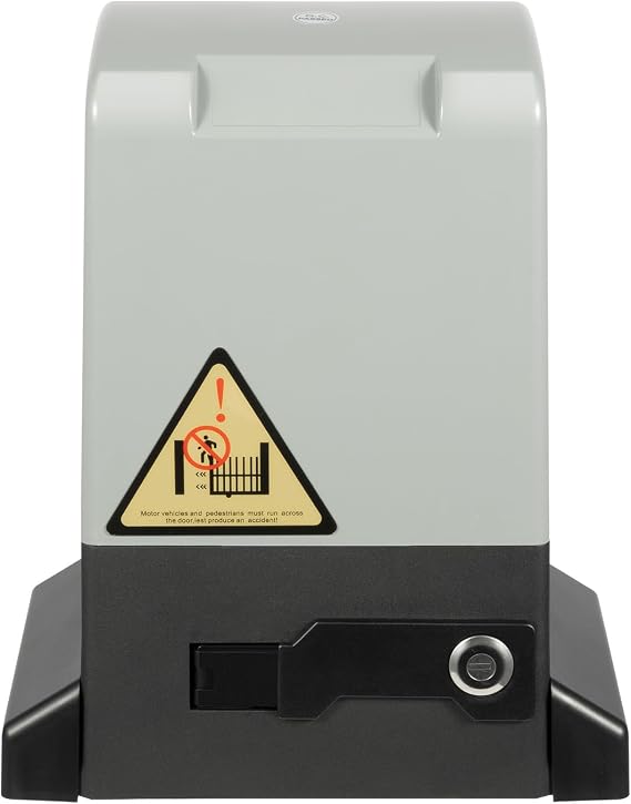 Electric Sliding Gate Opener,370W Sliding Gate Opener, Automatic Gate Motor for Wood and Iron Gates, Remote Control with Safety Sensors for Residential and Commercial Use