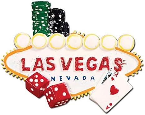 Las Vegas Personalized Christmas Ornament