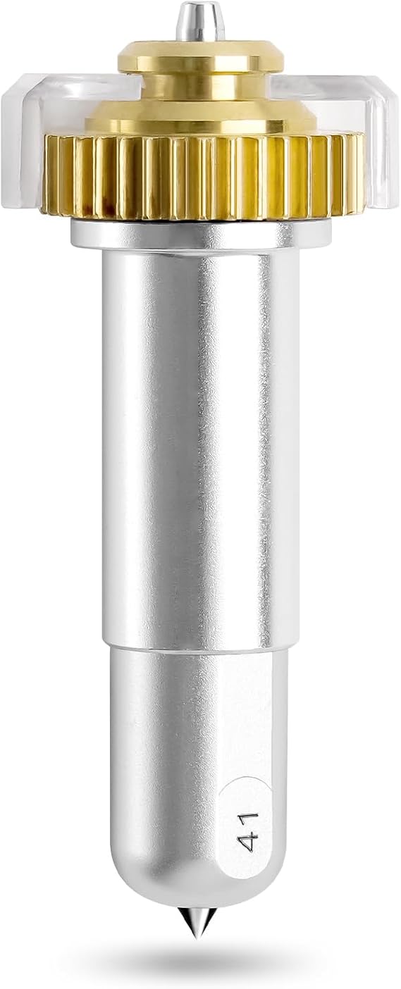 Engraving Tip with Housing Compatibale with Maker/Maker 3/Maker 4, Premium Carbide Steel Engraving Tip, Ideal for Engraving Long Lasting Designs on Acrylic, Leather, Kraft Board, Soft Metal & More