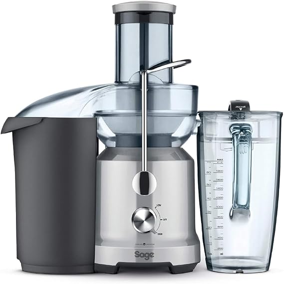 Sage Nutri Juicer Cold, Centrifugal Cold Juicer, Silver