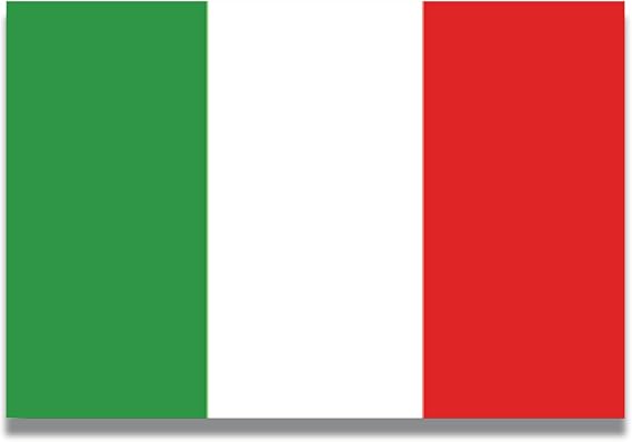 Magnet Me Up Italian Italy Flag Car Magnet - 4x6 Inches, Heavy-Duty Auto Decal - Showcase Italian Pride with Red, White, and Green - Automotive Magnet for Car, Truck, SUV - Show Your Love for Italy