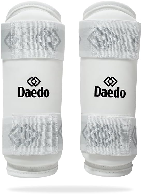 DAEDO Taekwondo Forearm Guard - Lightweight & Comfortable with Two Elastic Straps for Secure Fit, Ideal for Sparring & Training
