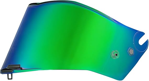 LS2 Thunder Carbon Pinlock Ready Outer Shield (Green Iridium)