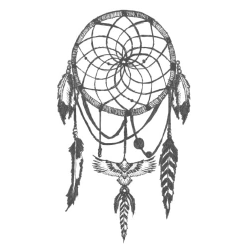 Dream catcher temporary tattoo x 3