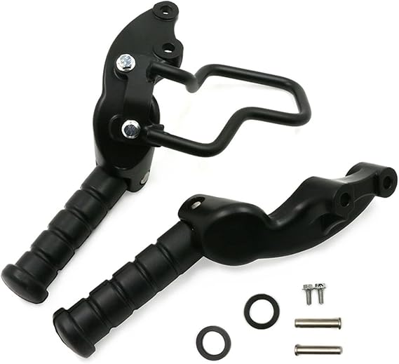 COPART Motorcycle Folding Rear Passenger Footpeg Footrest Replacement for Indian Scout 2015-2021 Scout Sixty 2016-2021 Scout Bobber ABS Sixty 2018-2021