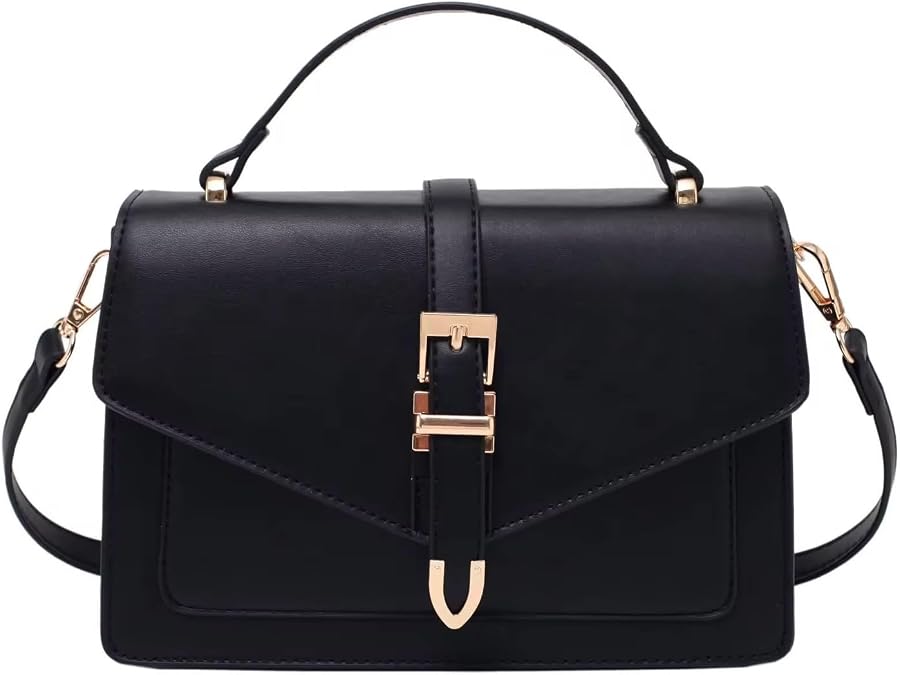 Crossbody Bags for Women - Small Cross Body Purse Leather Top-handle Handbags Trendy Shoulder Bag Satchel Purses