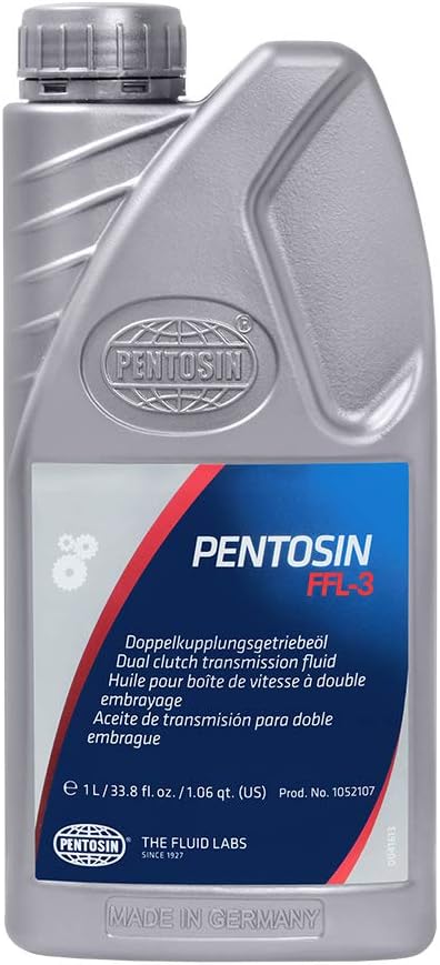 Pentosin 1052107 FFL-3 Full Synthetic Double Clutch Transmission Fluid for Select Porsche PDK Transmissions; 1 Liter