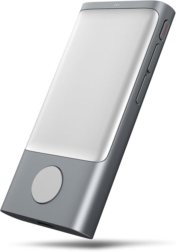 CheerTok Presentation Clicker Pointer for Presentations, Air Mouse with Red Light PowerPoint Clicker for Mac, Windows, iPad OS and Android (Grey)
