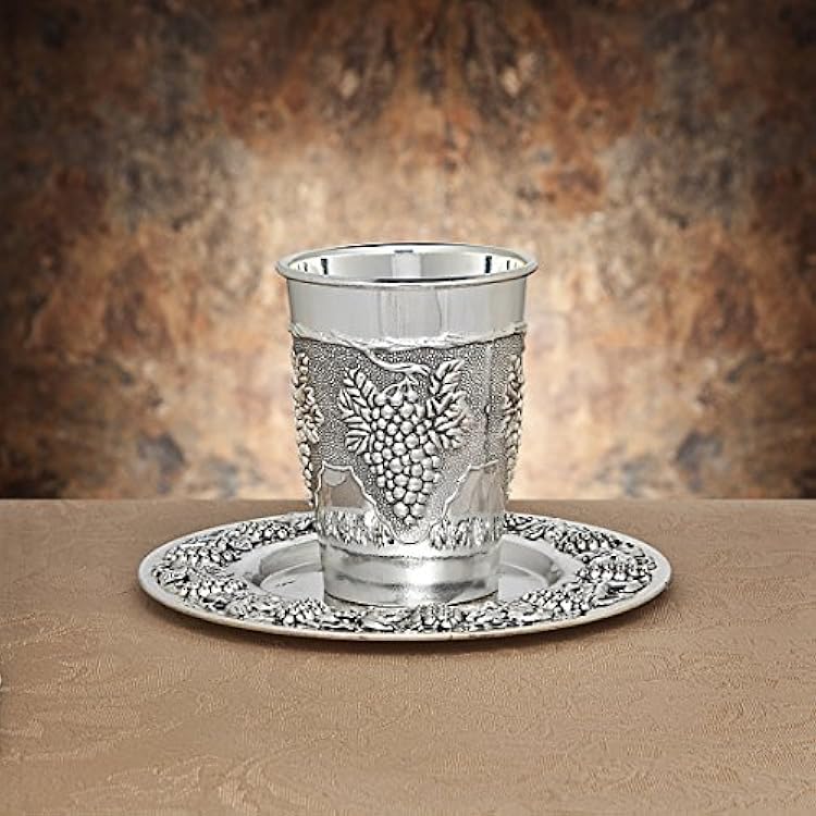 Studio Silversmiths Silverplate Kiddush Cup silver-plated