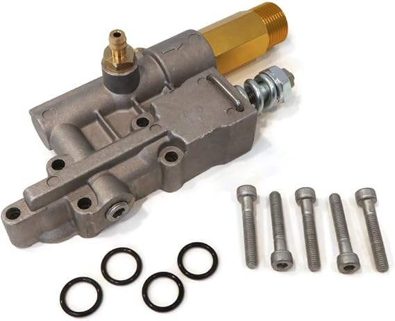 The ROP Shop Outlet Valve Kit for Himore Pressure Washer Pumps