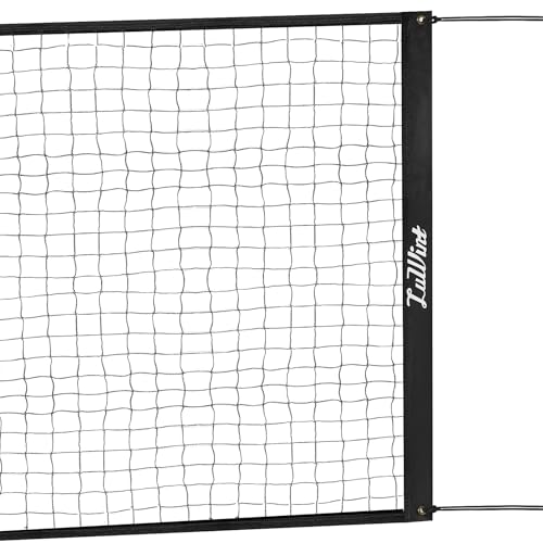 Luwint 21ft Volleyball Net for Backyard, Replacement Net for Volleyball, Pickleball, Badminton