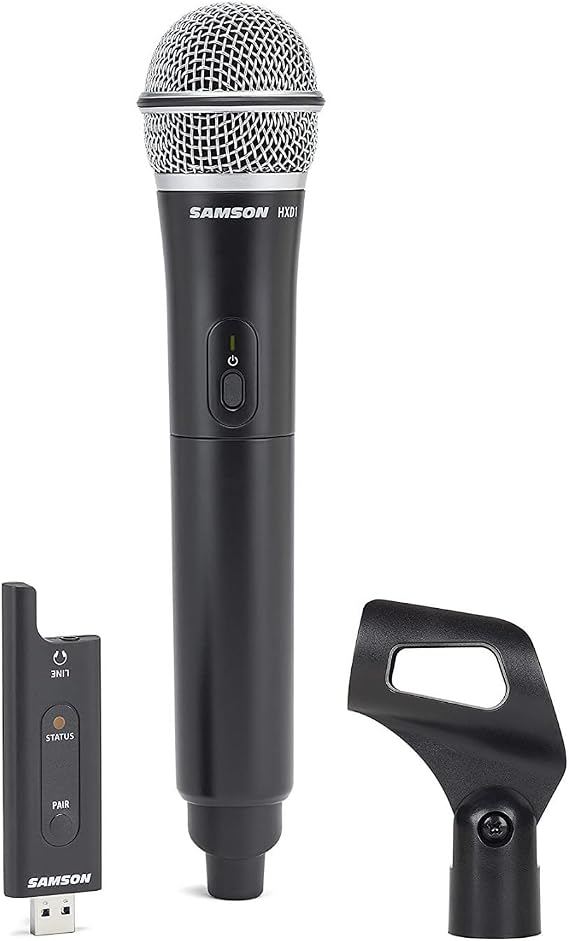 SAMSON Stage XPD2 Handheld USB Digital Wireless Q6 Microphone Mic+Clip
