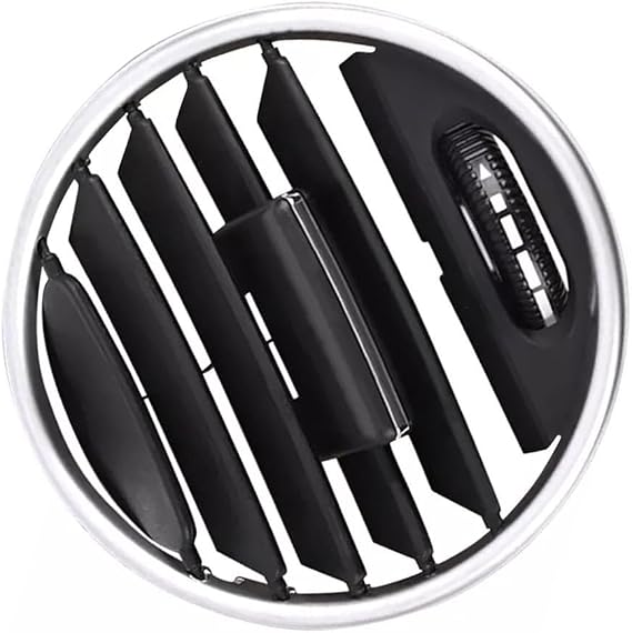 Front Middle Air Conditioning Vent Grille Panel for Mercedes-Benz ML & GL Class (W164/X164, 2005–2012), Black Plastic Replacement
