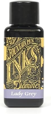 Diamine - 30ml Fountain Pen Ink - Lady Grey