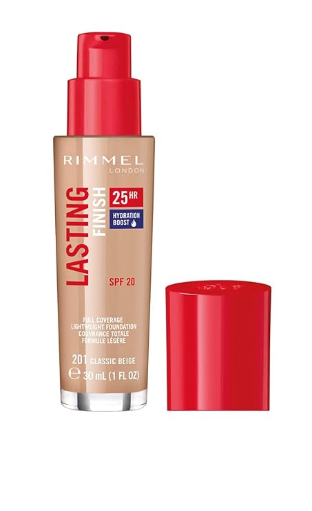 Old Product & Packaging - Rimmel Lasting Finish 25 Hour Foundation Classic Beige