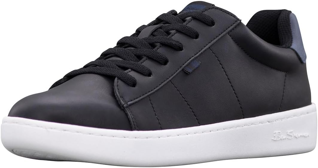 Ben Sherman Mens Hampton Lace Up Sneakers Shoes Casual